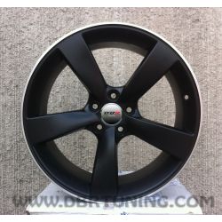 Alloy wheel Avus AF10 Matt Black Polish 19