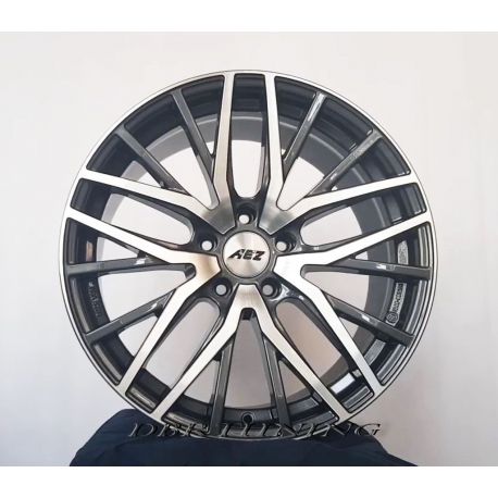 Alloy wheel AEZ PANAMA Gun Metal Polish 21