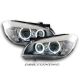 Headlights ANGEL EYES LED BMW X1 E84 09 - 12