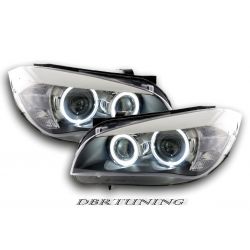 Headlights ANGEL EYES LED BMW X1 E84 09 - 12