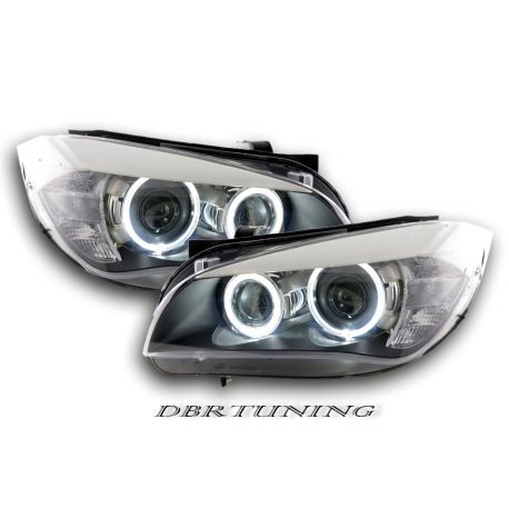 Coppia fari ANGEL EYES LED BMW X1 E84 09 - 12