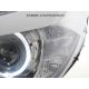 Coppia fari ANGEL EYES LED BMW X1 E84 09 - 12