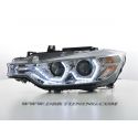 Coppia fari 3D LED Bmw F30 F31 LCI 16-18 cromo