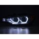 Coppia fari 3D LED Bmw F30 F31 11-15 cromo