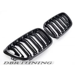 Grill BMW F22 F23 look M2 13- glossy black