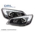 Coppia fari Led DRL Opel  Astra J 09-15 neri