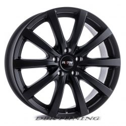 Cerchio in lega PLATIN P69 Matt Black 17