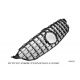 Sport grill Mercedes GTR W205 18-21 black chrome