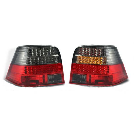 Fanali Led VW GOLF 4 97 -03 rosso-chiaro