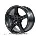 Alloy wheel RONAL 56 Matt Black 17