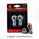 Direction bulbs P21 12V orange / chrome