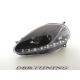 Taillights Daylight LED DRL Fiat G.PUNTO 08 black