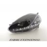 Coppia fari Daylight LED DRL Fiat G.PUNTO 08 nero