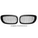 Sport grill BMW E46 coupè+convertible 03-06 matt black