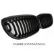 Sport grill BMW E46 coupè+convertible 03-06 matt black
