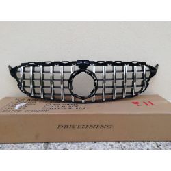 Parrilla Mercedes GTR W205 18-21 camara 360 negro