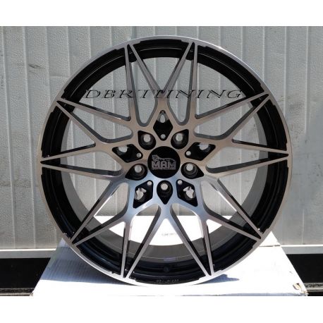 Alloy wheel MAM B2 Palladium polish 18