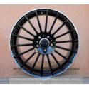 Alloy wheel AVUS AC-M03 Black Lip Polish 18
