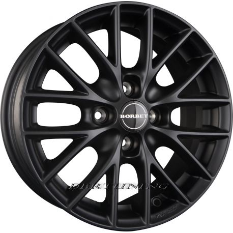Alloy wheel BORBET BS4 Black Polish 16