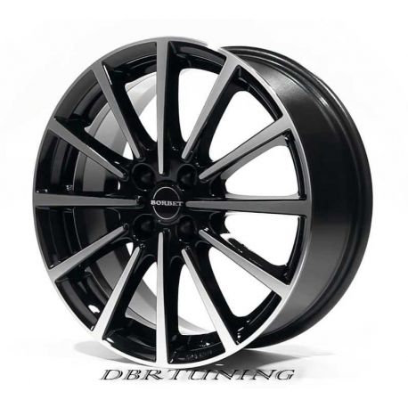 Cerchio in lega BORBET BS4 Black Polish 16