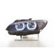 Fari XENON Angel Led 3D BMW 3 E92-93 06-10 neri