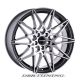 Alloy wheel CARMANI KNUT Black Polish 18