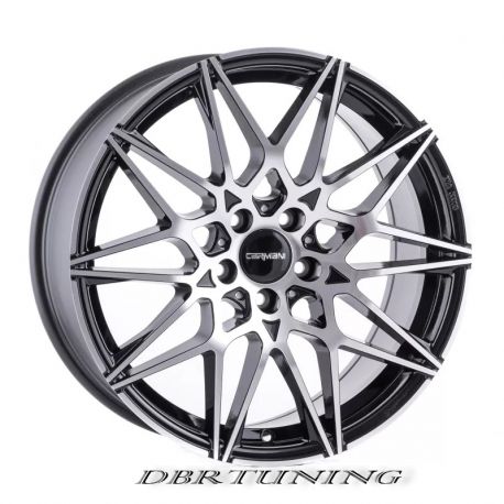 Alloy wheel CARMANI KNUT Black Polish 18