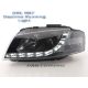 Gruppi ottici Daylight Led Audi A3 8P 03-08 neri