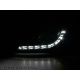 Gruppi ottici Daylight Led Audi A3 8P 03-08 neri