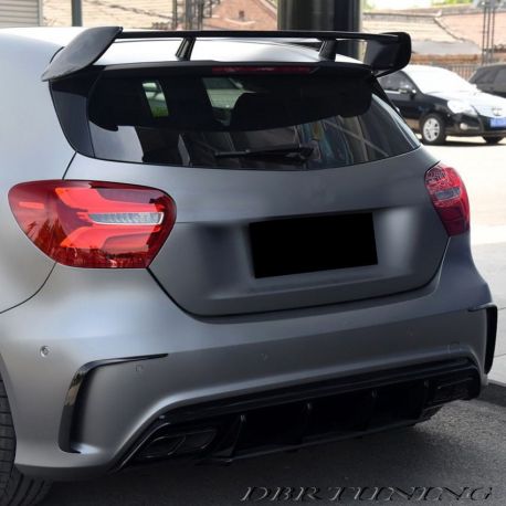 Flaps posteriori Mercedes A look AMG W176 12-18 neronera