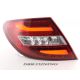 Fanali Led LightBar MERCEDES C W204 07-11 rosso