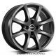 Cerchi in lega BORBET LV4 Graphite Matt 17