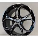 Cerchio in lega AVUS AC-520 Black Polish 17
