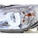 Fari Angel Eyes Led TFL BMW 3 E90-91 05-11 neri