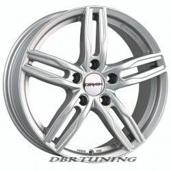 Alloy wheel CARMANI PAUL Kristal Silver 17