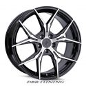 Alloy wheel KESKIN KT19 ANGEL Black Polish 19