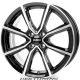 Alloy wheel Dezent TN Black Polished 15