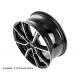 Cerchi in lega Dezent TN Black Polished 16