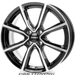 Alloy wheel Dezent TN Black Polished 15