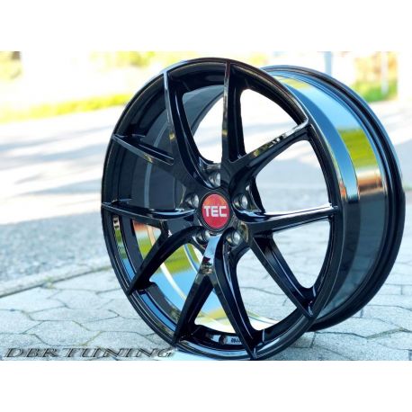 Alloy wheel TEC GT6 EVO Glossy Black 18