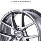 Alloy wheel TEC GT6 EVO Glossy Black 18