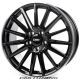 Llantas CMS C25 Negro Brillante en 17