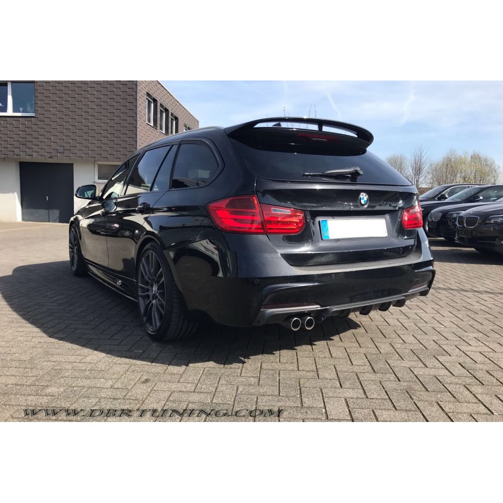 Division Automotive Unpainted Rear Boot Roof Spoiler Lip Wing For BMW 3 Series F31 Touring (2012-2019) – M Performance Style