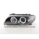 Coppia fari Angel LED BMW 3 coup-cab E46 03-06 neri