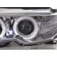 Coppia fari Angel CCFL BMW 3 coup-cab E46 03-06 neri