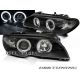 Headlights Angel CCFL BMW 3 coup-cab E46 03-06 black