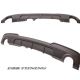Diffuser M 550 right + left exit BMW F10-11 10-17