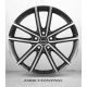 Alloy wheel BORBET W MISTRAL Glossy Black 18