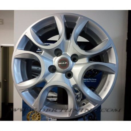 Llanta MAK TORINO Plata 17