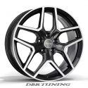 Cerchio in lega Avus AC-519 Black Polished 17